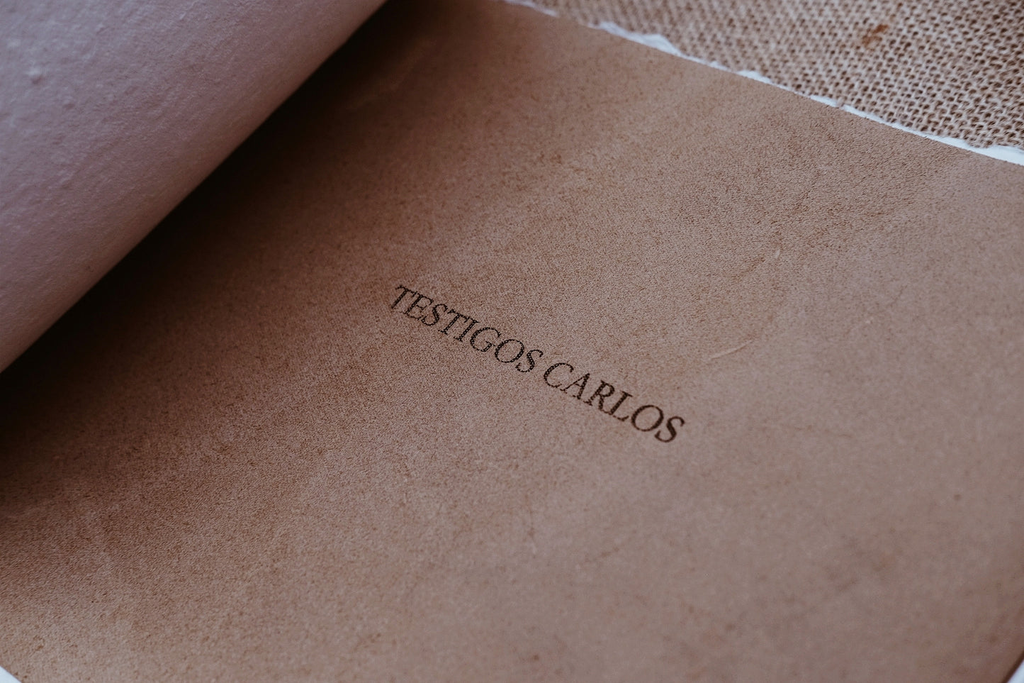 Libro de firmas tapa dura