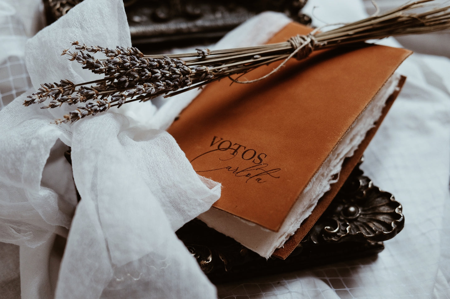 Libro de votos tapas cuero (X2 pack)