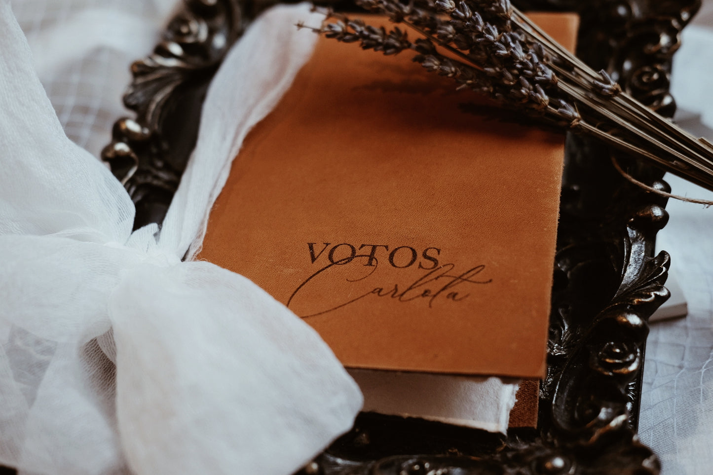 Libro de votos tapas cuero (X2 pack)