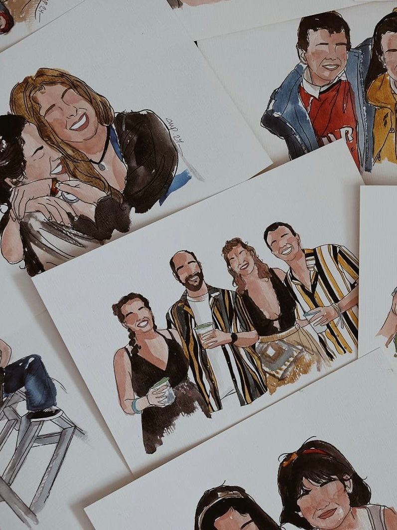 Ilustración personalizada - Estilo acuarela