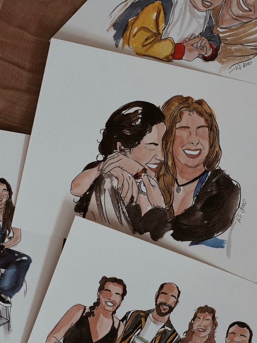 Ilustración personalizada - Estilo acuarela