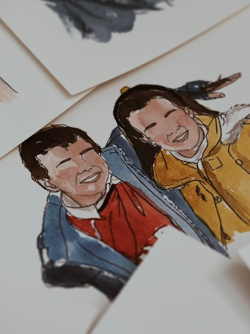 Ilustración personalizada - Estilo acuarela