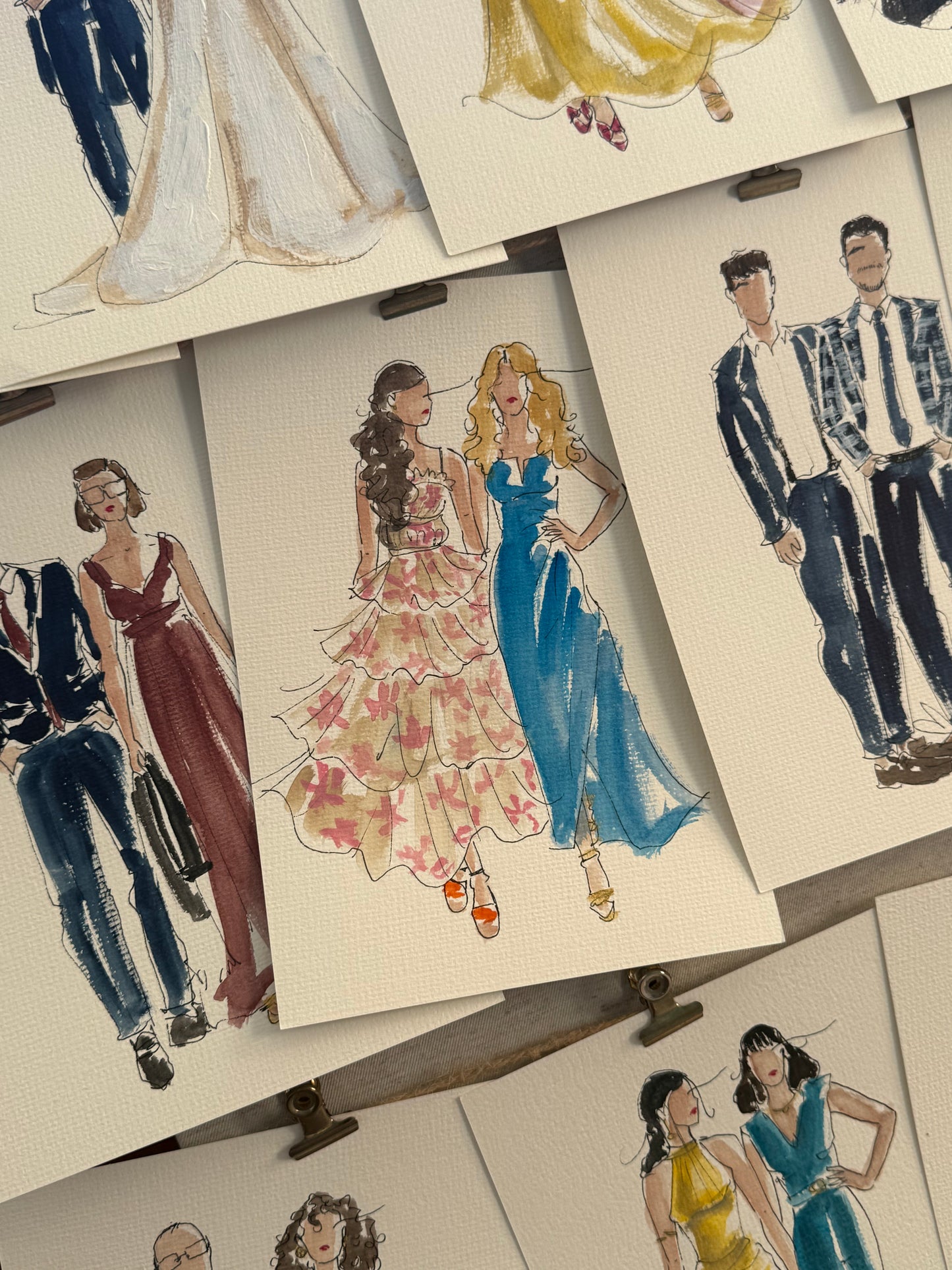 Ilustración personalizada - Estilo Arte en Vivo