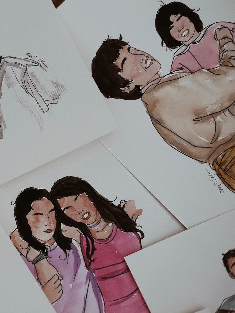 Ilustración personalizada - Estilo acuarela